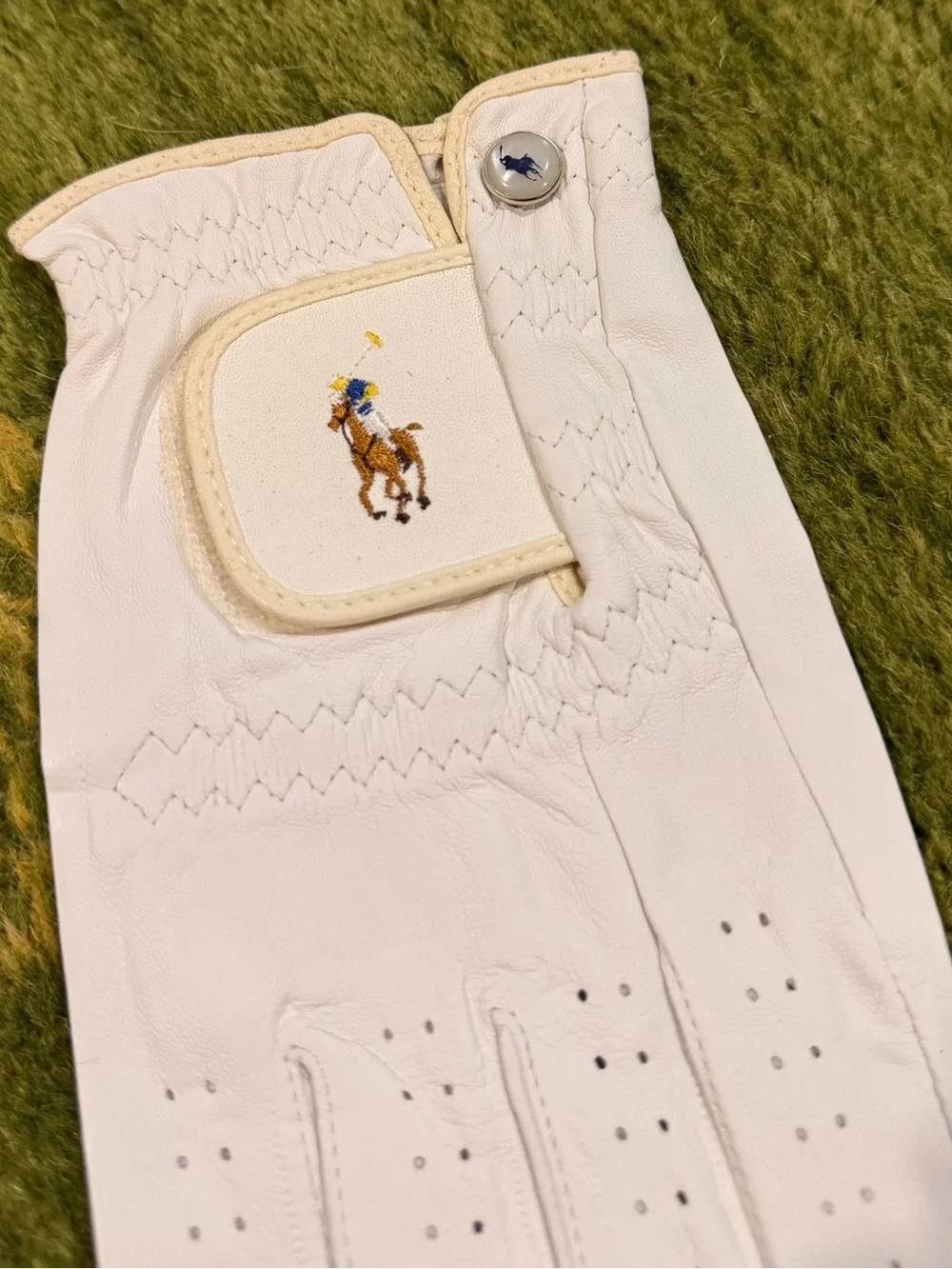 Vintage Polo Ralph Lauren Sheepskin Mens Left XL Golf Glove VNT Deadstock New